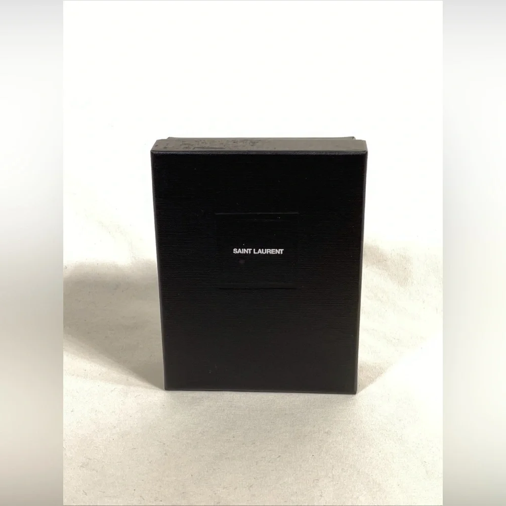 Saint Laurent Paris FLORAL ORIGAMI MINI WALLET NEW NWT Pleine Fleur Aniline RARE - Picture 13 of 15